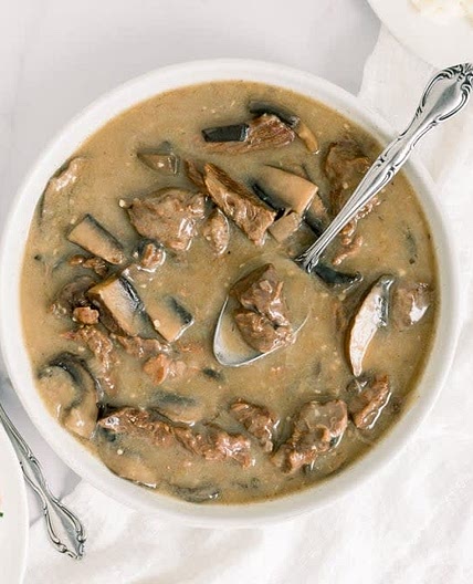 Beef Stroganoff