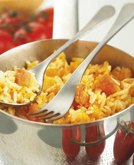 Risotto with butternut squash (BLW)