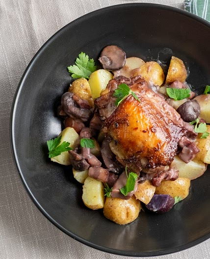 Braised Chicken Thighs