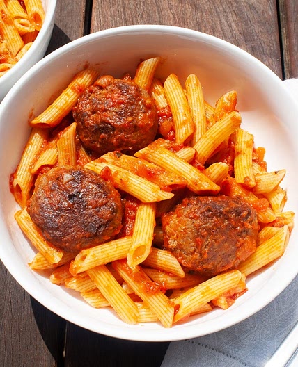 Simmered Marinara Meatballs