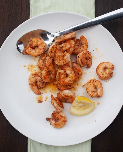 Spicy Skillet Shrimp
