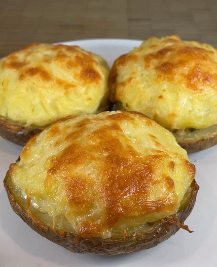 Baked Potato Fish Pies