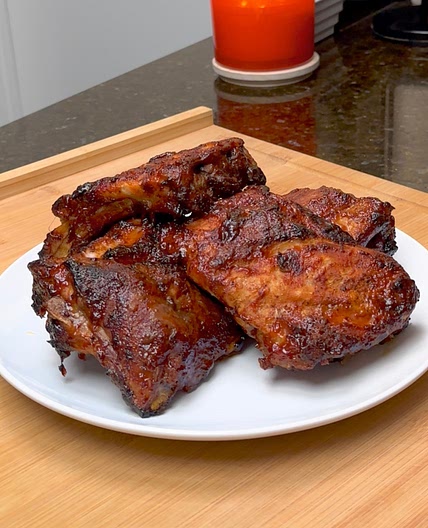 Air Fryer BBQ Ribs