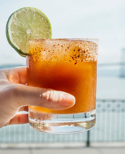 Hog Island Blood in the Water Cocktail