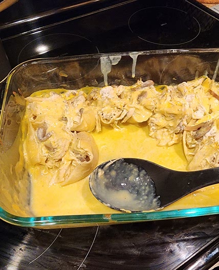 Chicken Manicotti