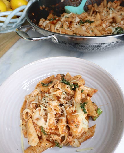 Italian Protein Pasta Skillet
