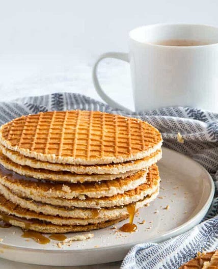 Homemade Dutch Stroopwafels