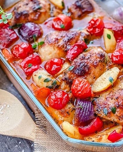 Mediterranean Chicken Thighs
