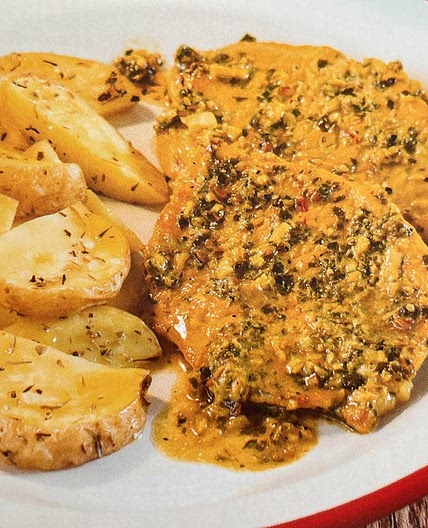 Lomo de cerdo con majado