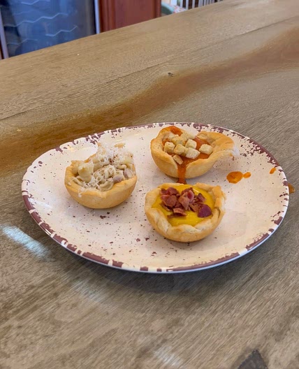 Soup in a biscuit 
