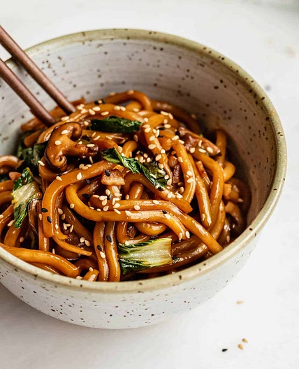 D'licious Udon Noodle Stir-Fry