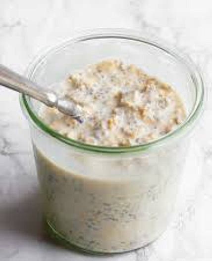Overnight oats w/ honey