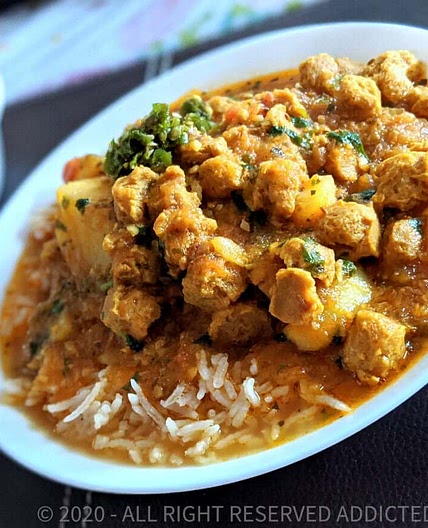 Soya Chunk Curry