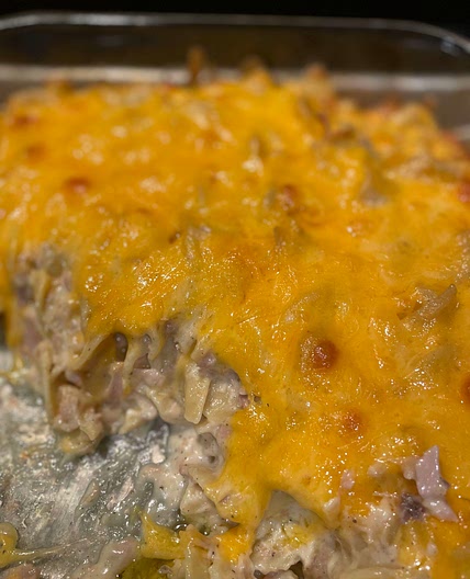 Tuna noodle casserole 