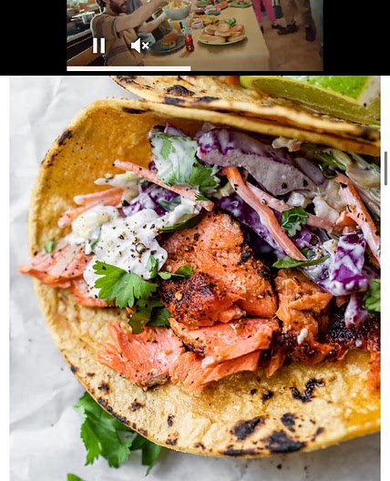 Salmon Fish Tacos