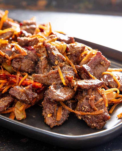 Sichuan Dry-Fried Beef Recipe