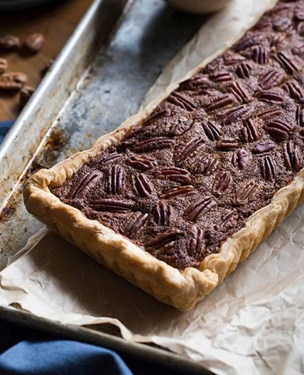 pecan maple tart