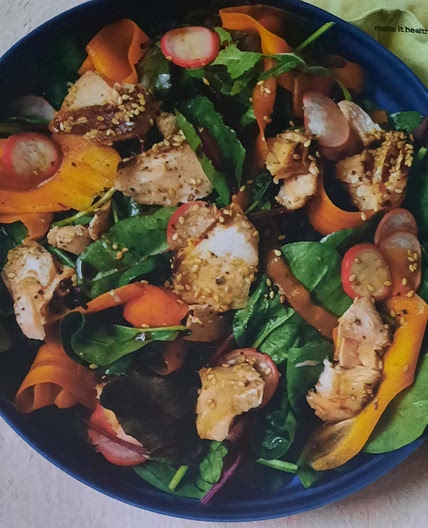 Soy Salmon Salad