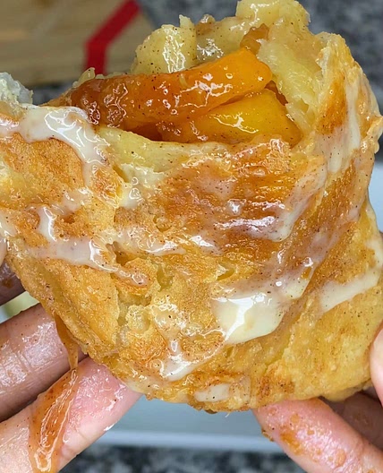 Peach Cobbler Turnovers