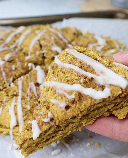 Healthy Pumpkin Scones