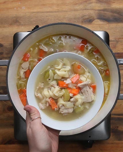 Chicken Noodle Soup Recipe by Tasty