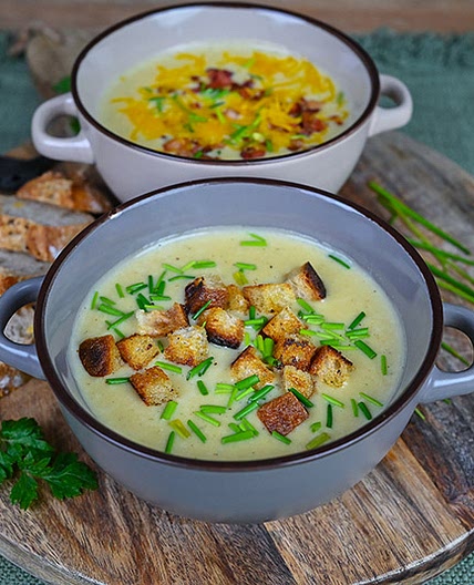 Garlic Soup | Creamy And Delicious