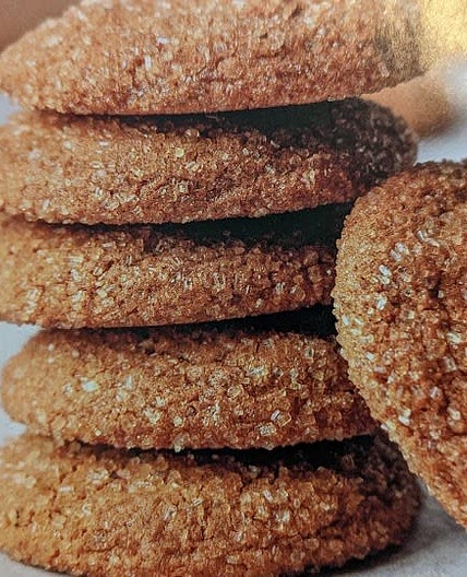 Thick Molasses Spice Cookies