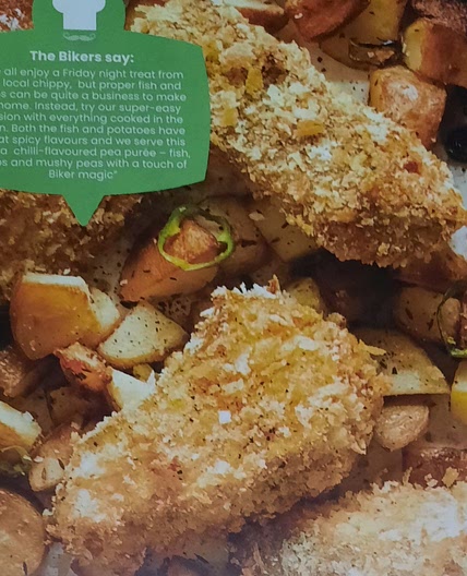 Spicy fish and chips