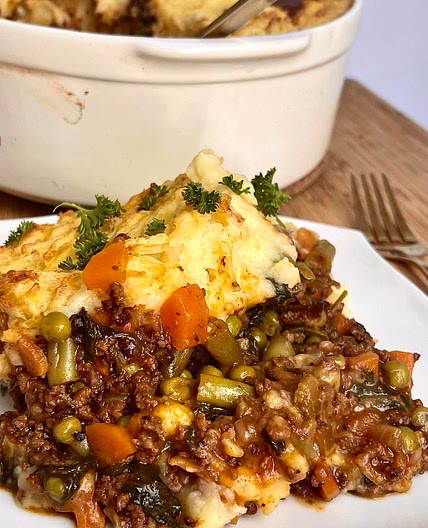 Extra Veg Cottage pie 