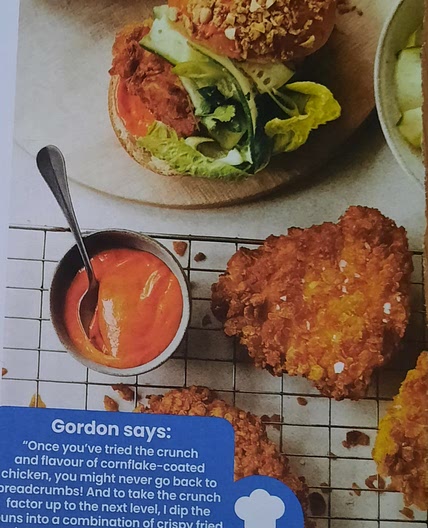 Cornflake chicken sliders