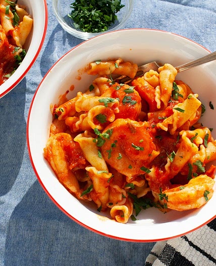 Spicy Shrimp in Marinara