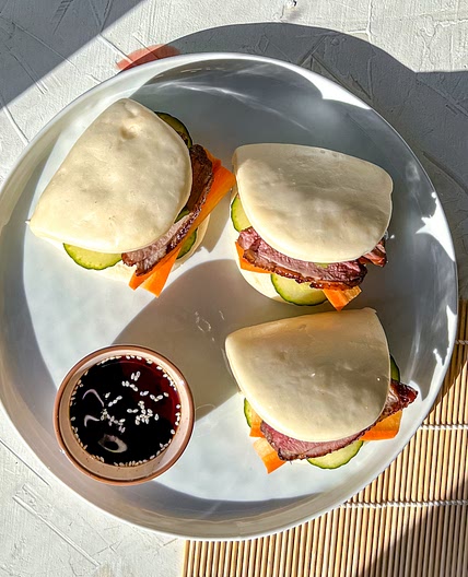 Crispy Duck Bao Bun