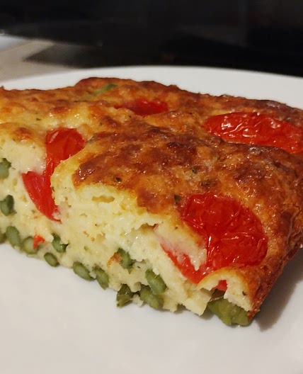 Asparagus veggie bake