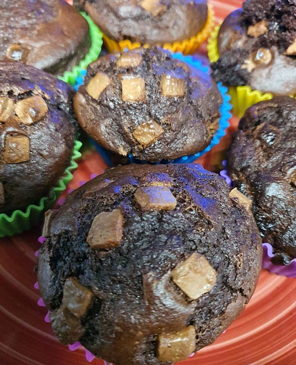 Mum's chocolate muffins
