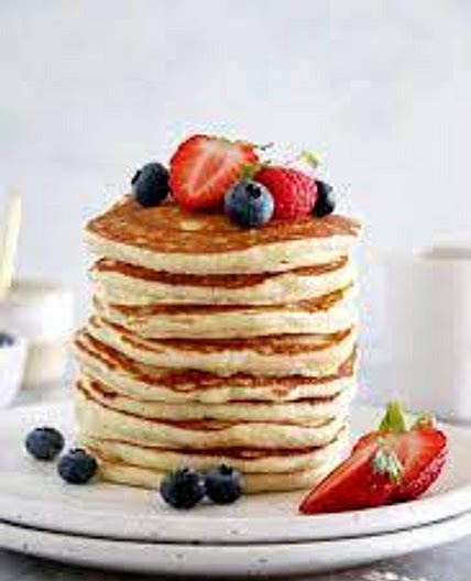simple American pancakes