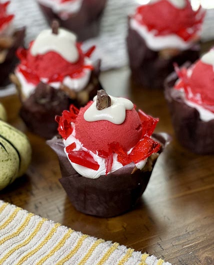Poisoned Apple Cupcake (Disney World Copycat)