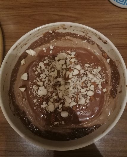 Overnight Weetabix Chocolate Cheesecake
