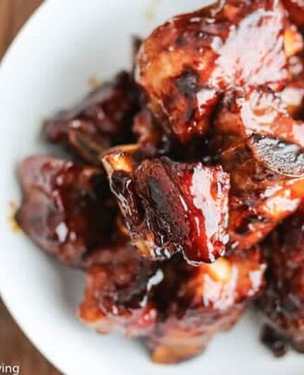 My Dad's ChineseE Sticky Honey Spareribs