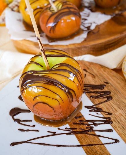 Vegan Caramel Apples