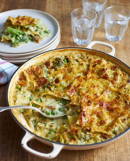 Scruffy veg lasagne