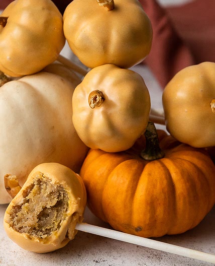 Pumpkin Spice Cake Pops