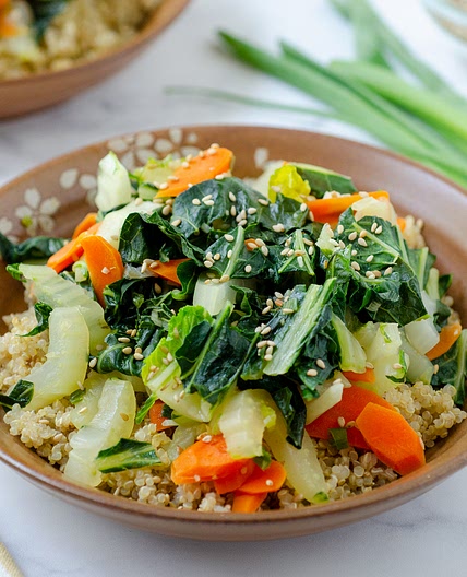 Sesame Bok Choy