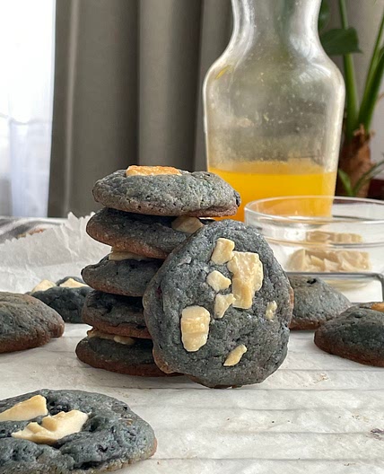 Blueberry cookies 🫐