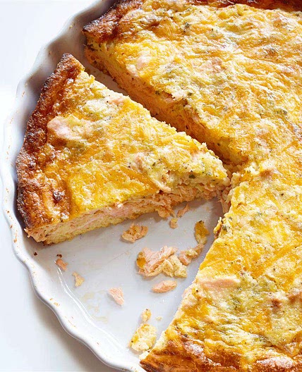 Salmon Quiche