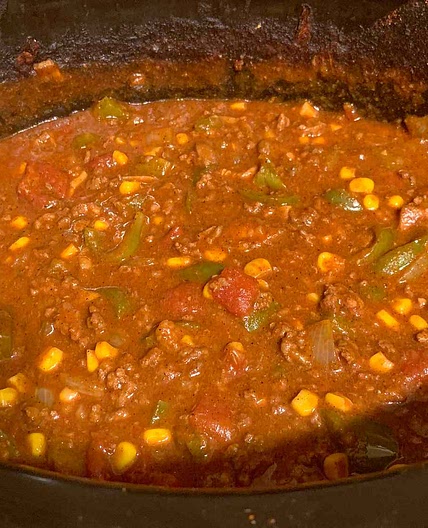 Spicy Slow-Cooked Beanless Chili
