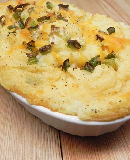 Garlic Mashed Potato Casserole