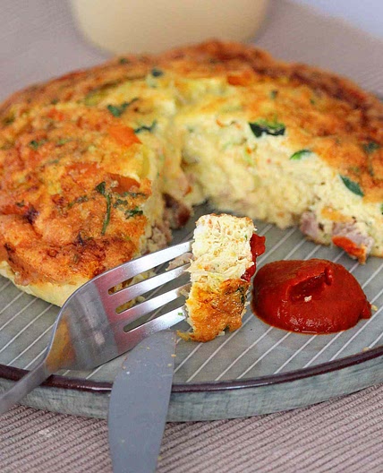 Air Fryer Breakfast Frittata