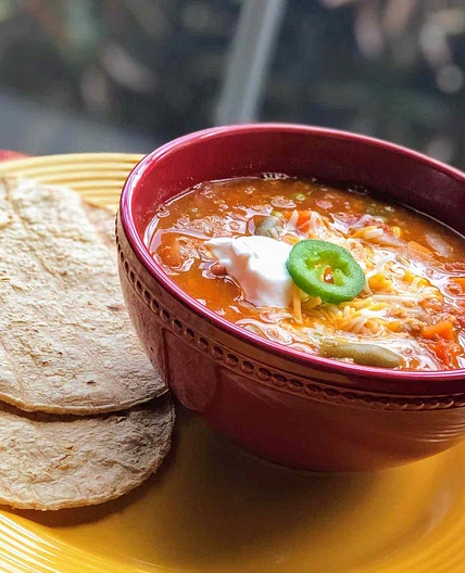 Easy Turkey Taco Soup