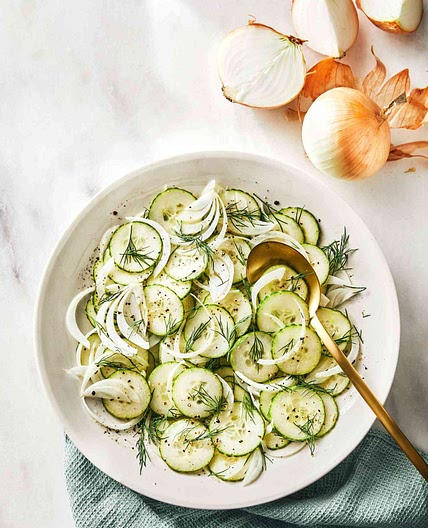 Cucumber-and-Vidalia Onion Salad