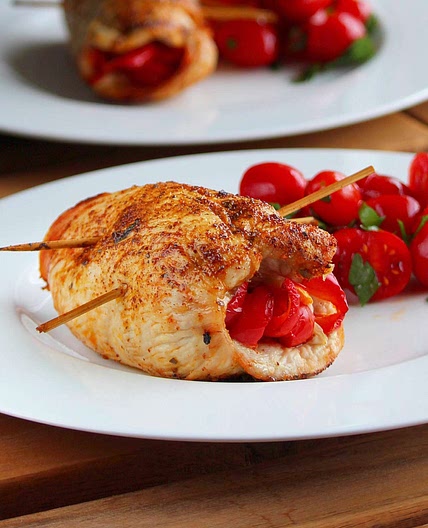 Mexican-Style Air Fryer Stuffed Chicken Breasts